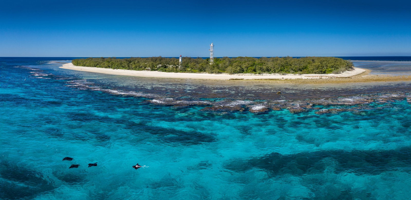 Lady Elliot Island Western Aerial 2023