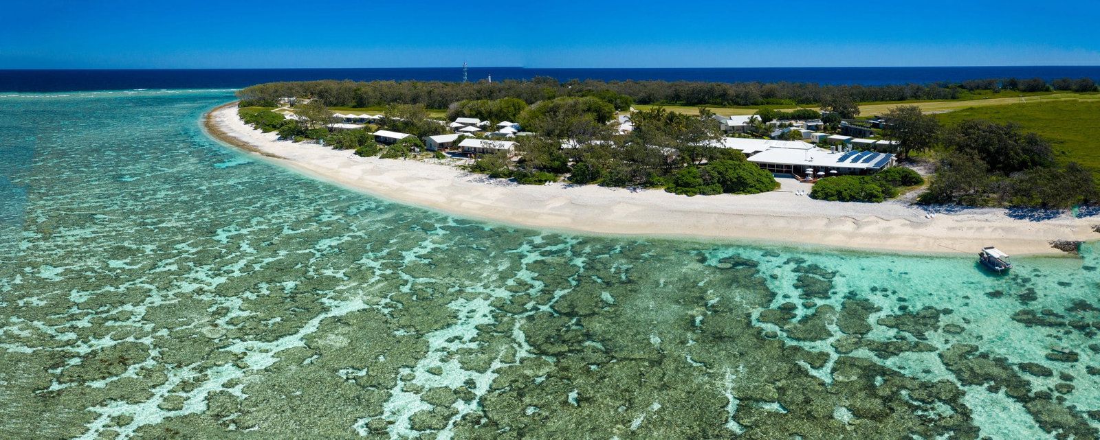 Resort Aerial Lady Elliot Island